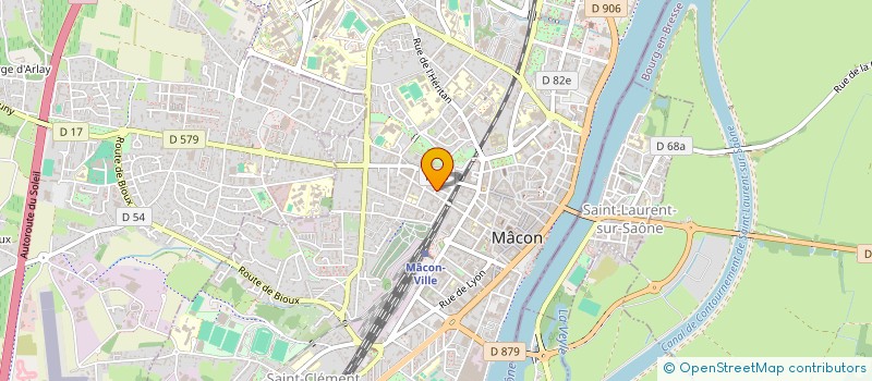 localisation de l'entreprise HBA  MACON