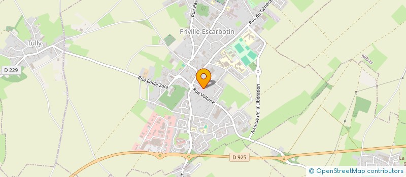 localisation de l'entreprise HBA  FRIVILLE-ESCARBOTIN