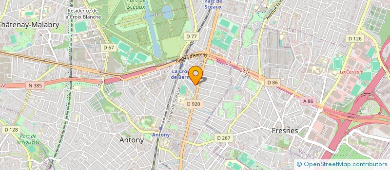 localisation de l'entreprise HBA TECH-ENG  PARIS