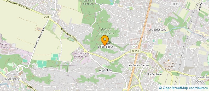 localisation de l'entreprise HBAB IMMO  MONTLHERY