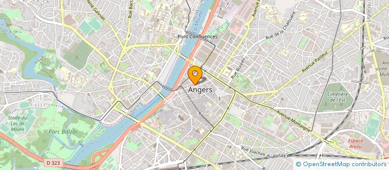 localisation de l'entreprise HBAKROB à ANGERS