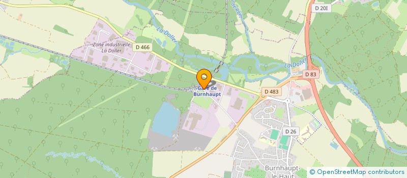 localisation de l'entreprise HBARBER à BURNHAUPT-LE-HAUT