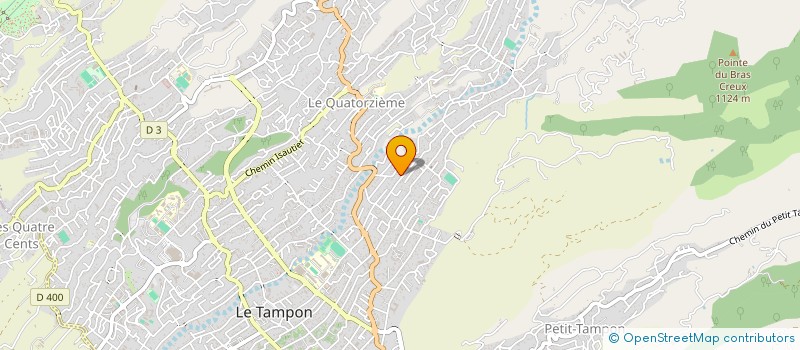 localisation de l'entreprise HBB  LE TAMPON