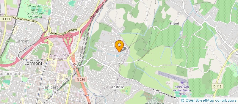 localisation de l'entreprise HBB  LORMONT