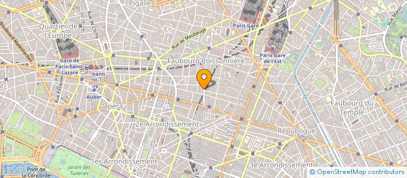 localisation de l'entreprise HBB COMMUNI CONFECTION  PARIS