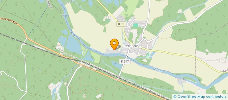 localisation de l'entreprise HBB CONSEIL SASU  RETHONDES