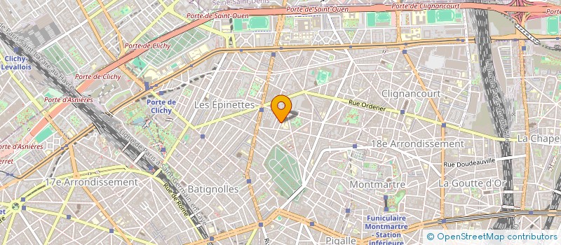 localisation de l'entreprise HBB SA  PARIS