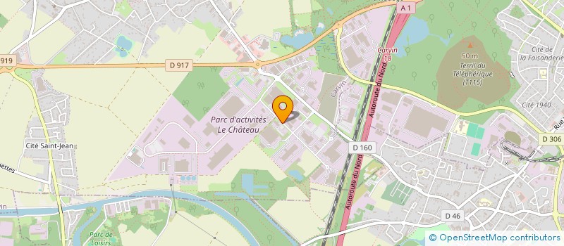 localisation de l'entreprise HBBL  CARVIN