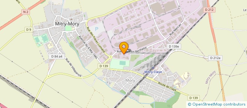 localisation de l'entreprise HBBLP  COMPANS