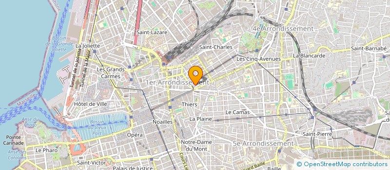 localisation de l'entreprise HBBM à MARSEILLE