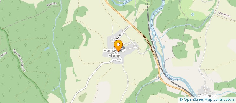 localisation de l'entreprise HBC à MARNAY-SUR-MARNE