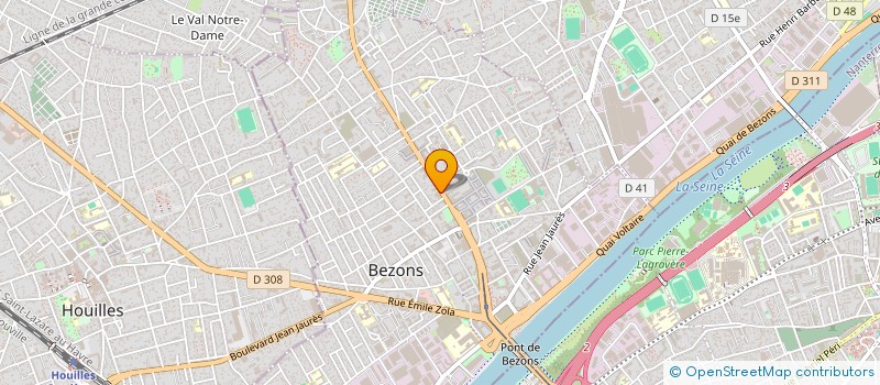 localisation de l'entreprise HBC BIS à BEZONS