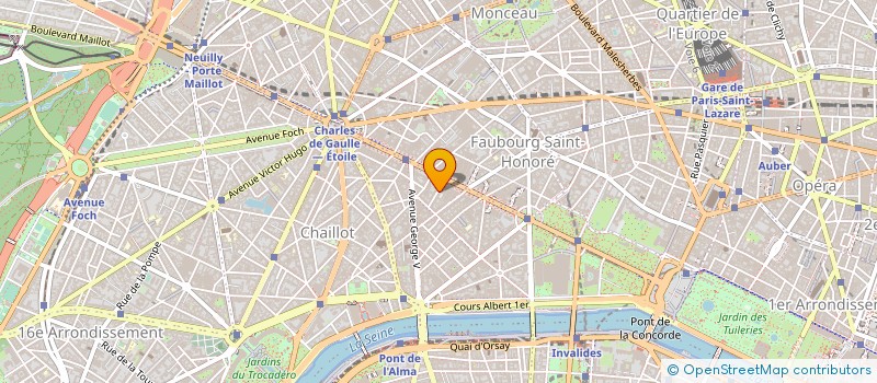 localisation de l'entreprise HBC DEVELOPPEMENT  PARIS