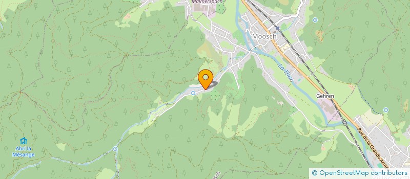 localisation de l'entreprise HBC PARTICIPATION  MOOSCH