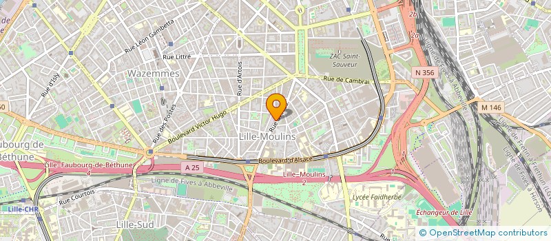 localisation de l'entreprise HBCE à LILLE