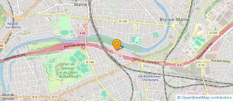 localisation de l'entreprise HBCONSULTANTPARIS à CHAMPIGNY-SUR-MARNE