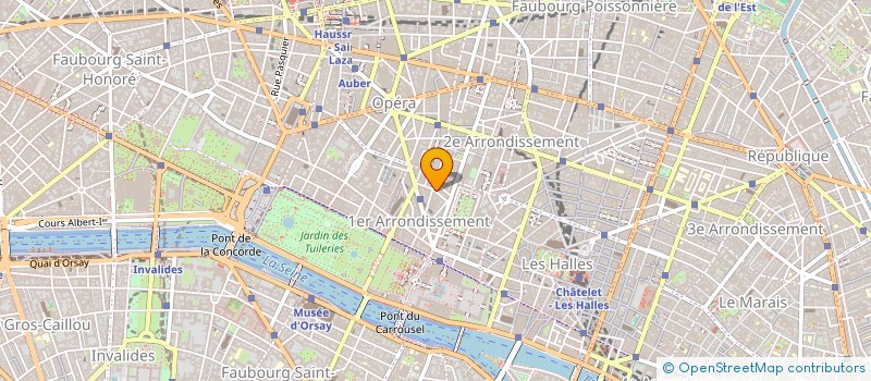 localisation de l'entreprise HBD PATRIMOINE  PARIS