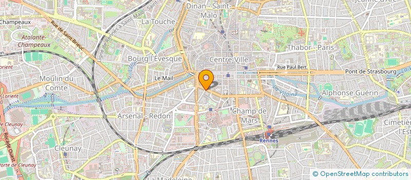 localisation de l'entreprise HBDC  RENNES