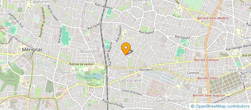 localisation de l'entreprise HBDL  BORDEAUX