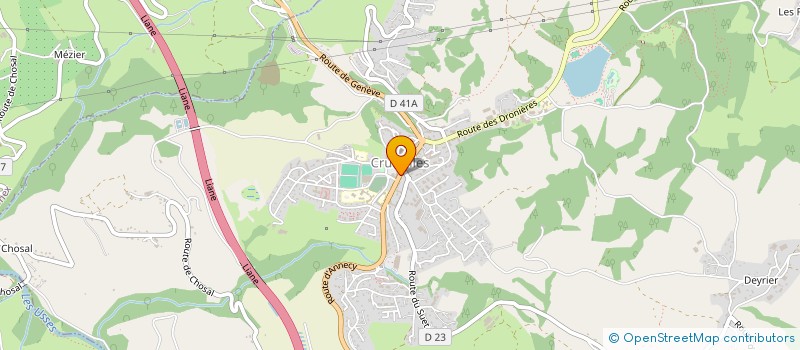 localisation de l'entreprise HBENZ  CRUSEILLES