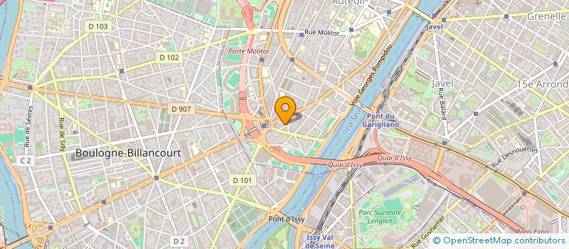 localisation de l'entreprise HBF CONSEIL  PARIS