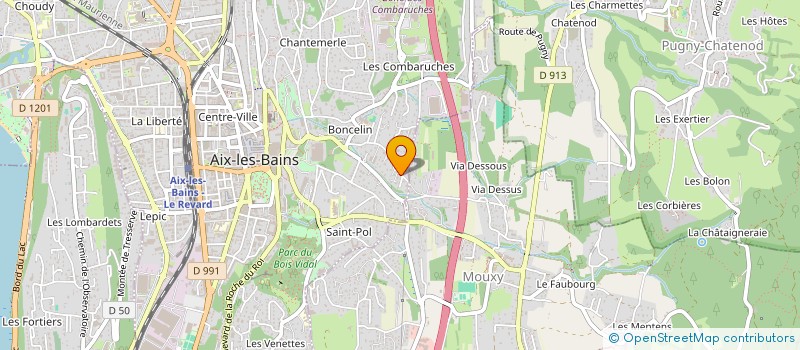 localisation de l'entreprise HBFD  BARFLEUR