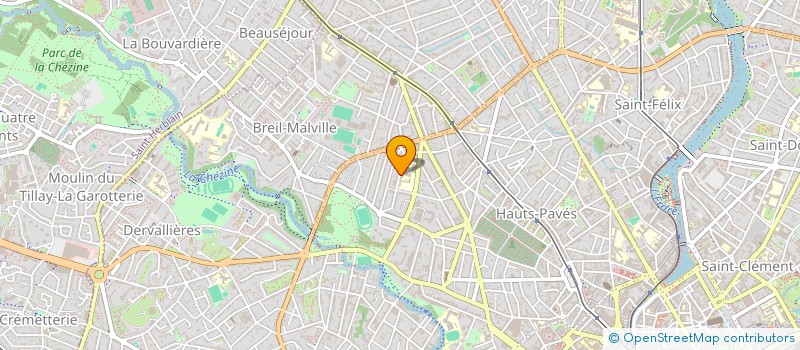 localisation de l'entreprise HBFORM  ERDEVEN