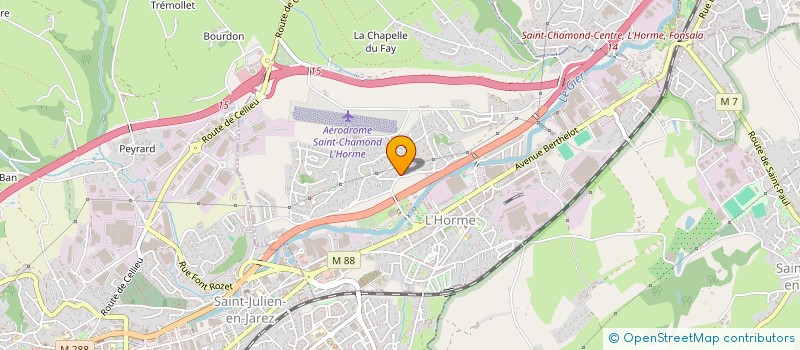 localisation de l'entreprise HBFR GROUPE  L'HORME