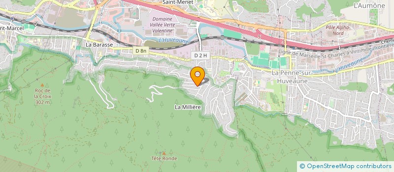 localisation de l'entreprise HBH à MARSEILLE