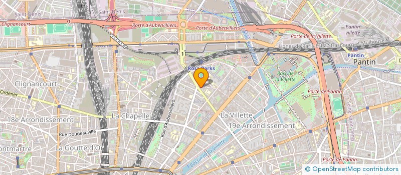 localisation de l'entreprise HBH DISTRIBUTION  PARIS