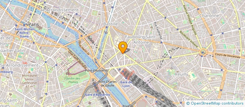 localisation de l'entreprise HBI à PARIS