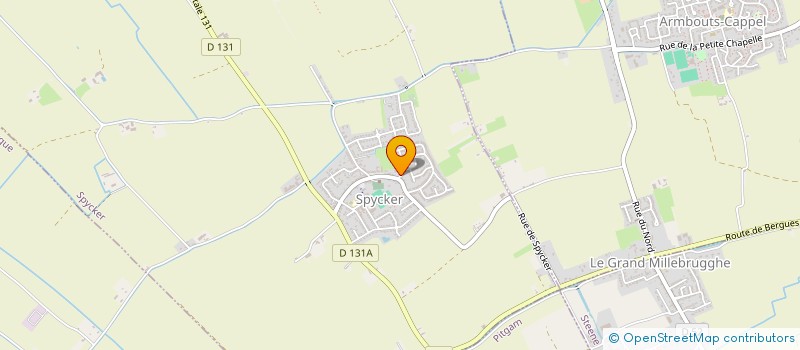 localisation de l'entreprise HBI  SPYCKER
