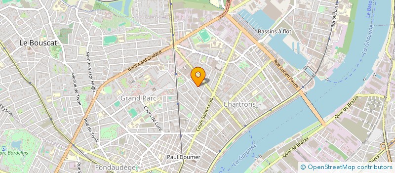 localisation de l'entreprise HBJ  BORDEAUX