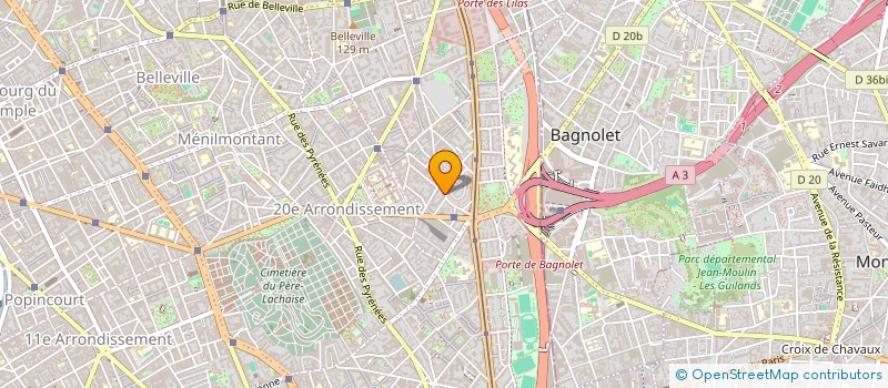 localisation de l'entreprise HBK TRAITEUR  PARIS