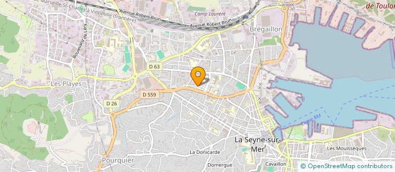 localisation de l'entreprise HBL  LA SEYNE-SUR-MER