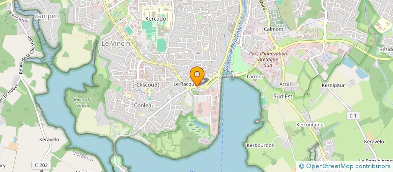 localisation de l'entreprise HBL à VANNES