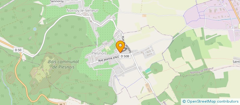 localisation de l'entreprise HBL.CIE  PLESNOIS