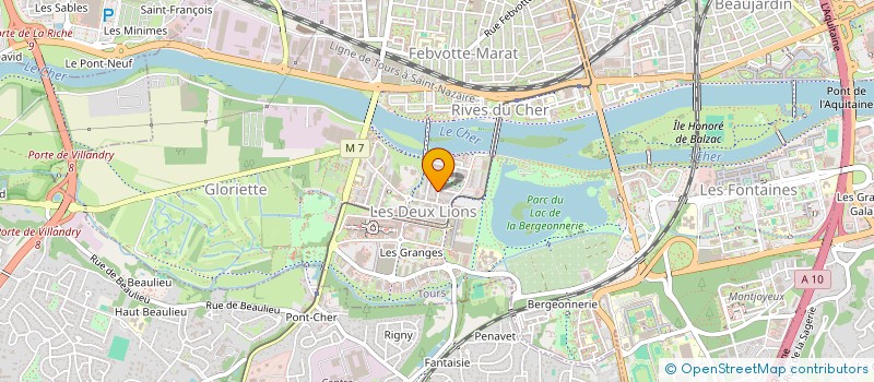 localisation de l'entreprise HBM  CERELLES