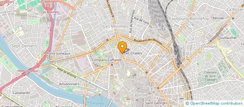 localisation de l'entreprise HBM à TOULOUSE