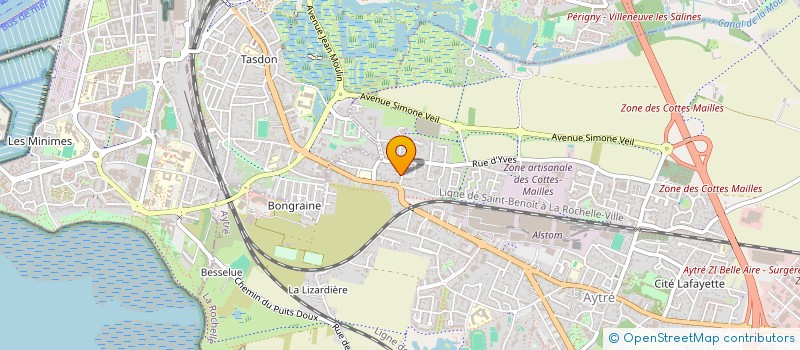 localisation de l'entreprise HBM INVEST  AYTRE