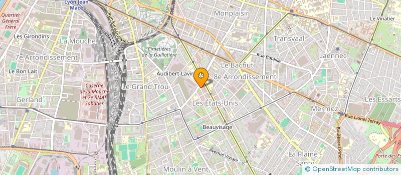 localisation de l'entreprise HBMB EXPRESS  LYON