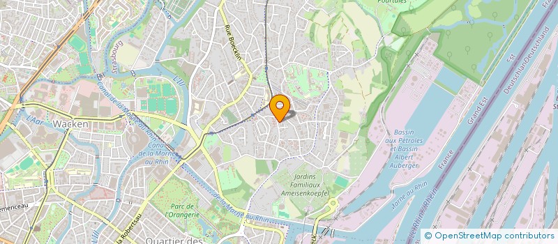 localisation de l'entreprise HBMG  STRASBOURG