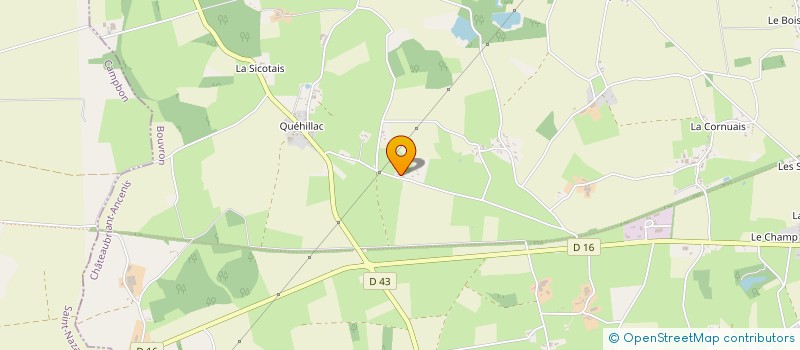 localisation de l'entreprise HBMP INVEST  BOUVRON