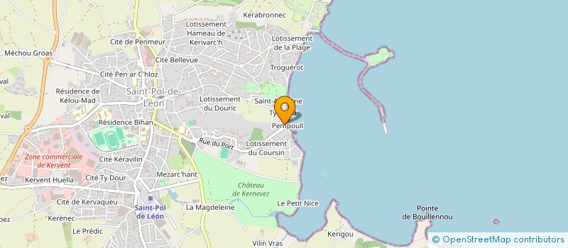 localisation de l'entreprise HBMS  SAINT-POL-DE-LEON