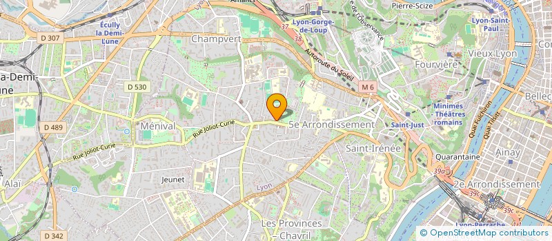 localisation de l'entreprise HBNP  LYON