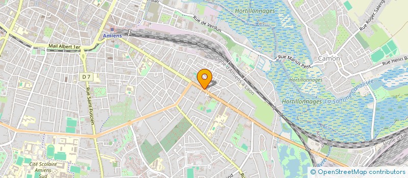 localisation de l'entreprise HBO 3  AMIENS