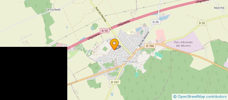 localisation de l'entreprise HBO  HERBAULT