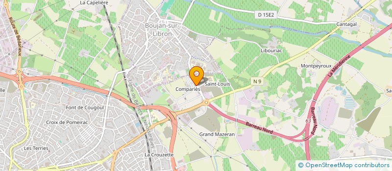 localisation de l'entreprise HBO à BEZIERS