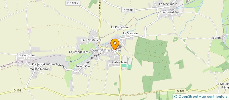 localisation de l'entreprise HBOCEAN à SAINT-CHRISTOPHE