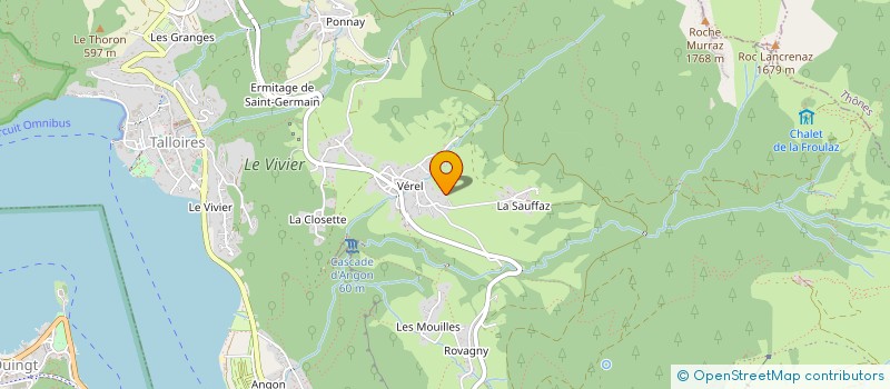 localisation de l'entreprise HBP à TALLOIRES-MONTMIN